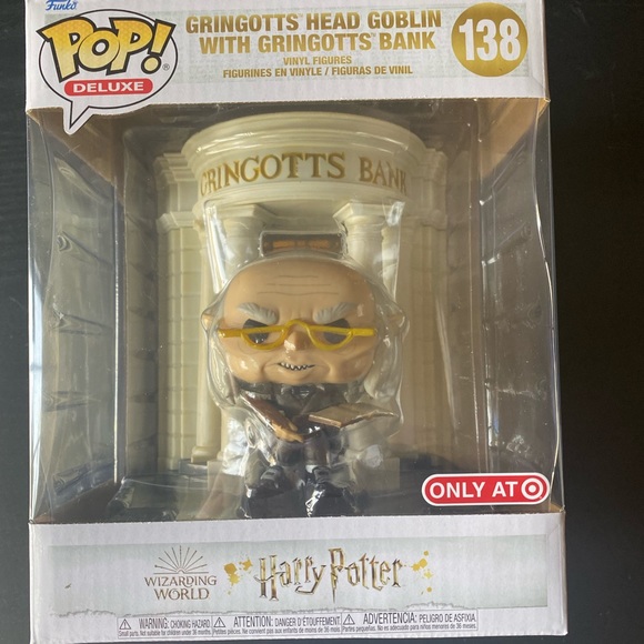 Funko Pop Gringott's Head Goblin with Gringott's Bank #138 Harry Potter Target-1